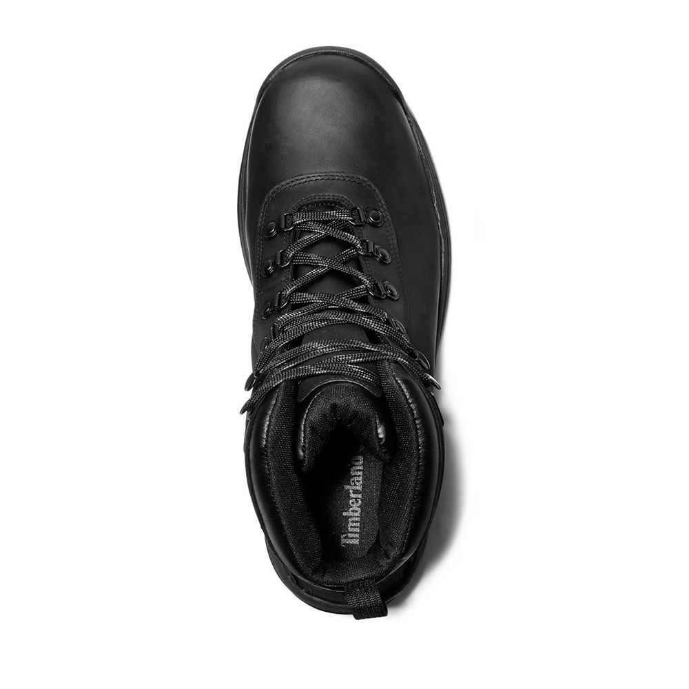 Botas de Montaña Timberland Hombre Flume Mid Waterproof Negras - Chile UZQ-640291